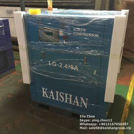 85 cfm / 116 Psi 20 Hp ضاغط هواء حلزوني Kaishan Motor مدفوعة ثابتة LG Series