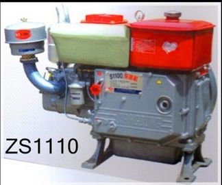 كفاءة محرك الديزل ذو الأسطوانة المفردة المبردة بالماء رباعي الأشواط CE ISO GS وما إلى ذلك