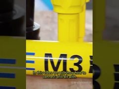 ارتفاع ضغط 150 مم 200 مم انفجار ثقب الحفر بت DTH المطرقة بت زر لجهاز الحفر الأساسي