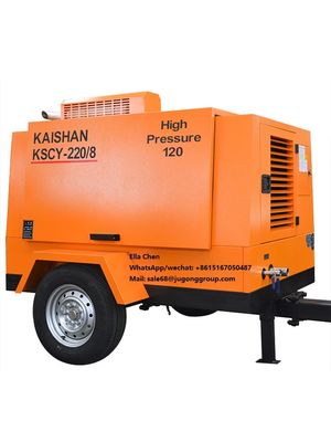 KAISHAN KSCY-220/8 آلة الحفر ضاغط الهواء بالديزل المحمول