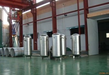 الفولاذ المقاوم للصدأ وعاء ضغط ضاغط الهواء خزان / استقبال الهواء 4.5m³